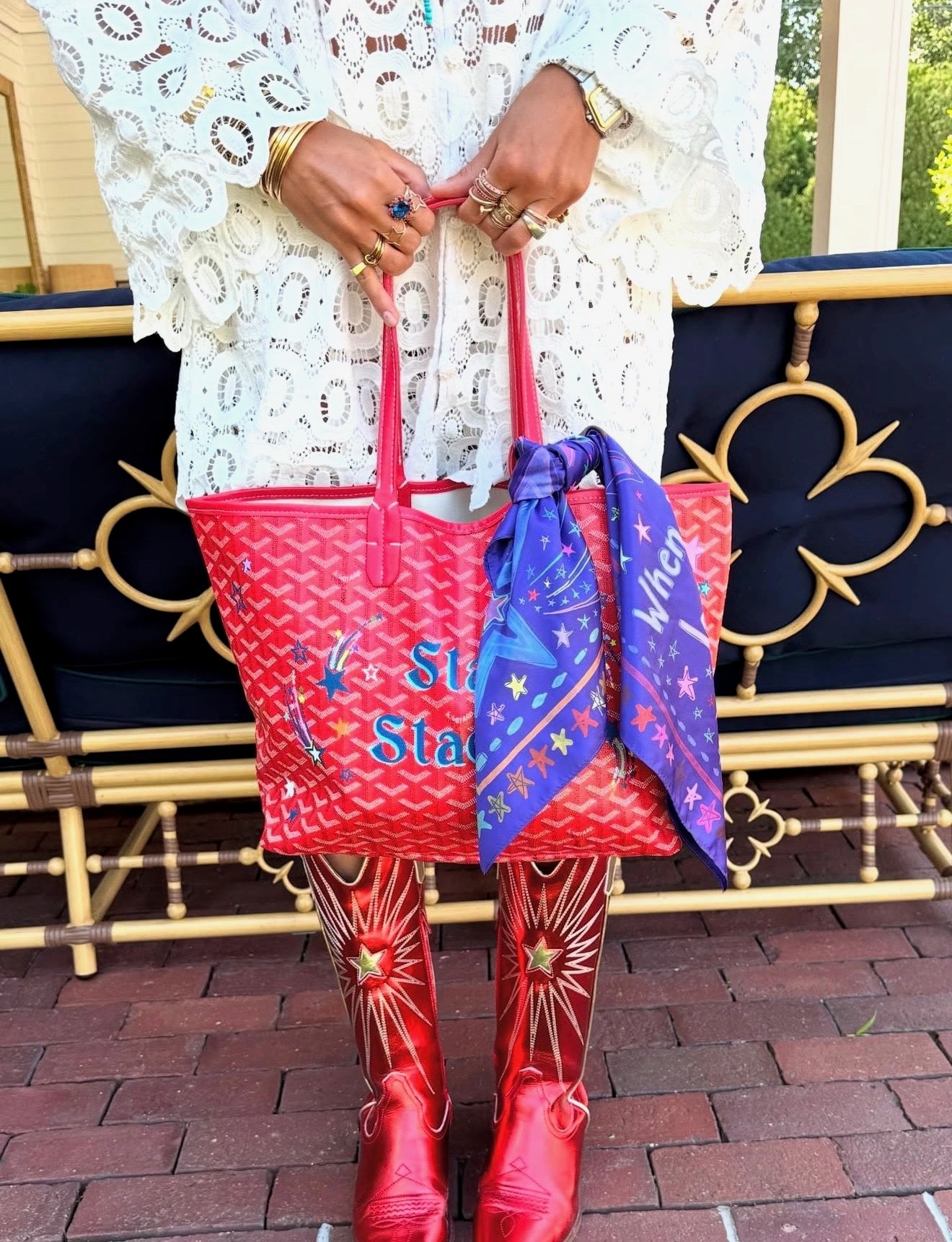 Stay Stacked x Art By Sam Ball Scarf